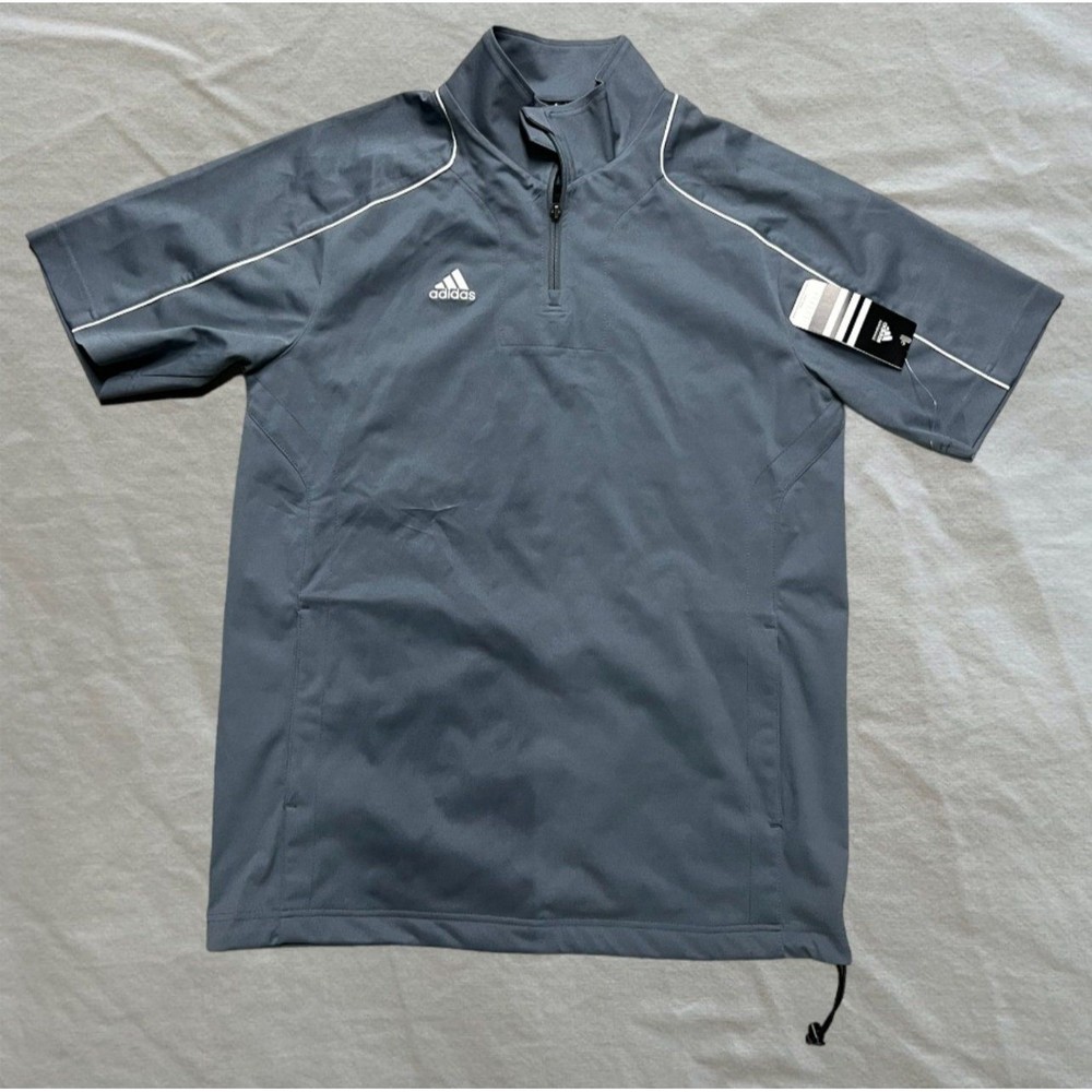 New Adidas Short Sleeve Game Day Hot Jacket. Size Small